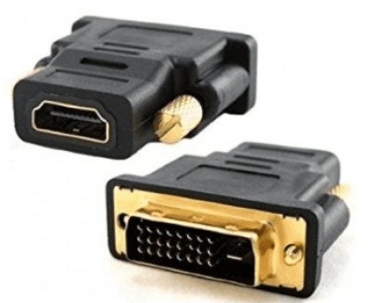 E-green pretvornik, DVI-D Dual Link (M) - HDMI (F), črn