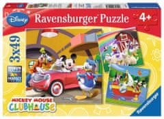 Ravensburger Puzzle Mickey's club 3x49 kosov