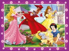 Ravensburger Puzzle Disney Princesses: Loving care 4v1 (12,16,20,24 kosov)