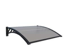 IWHOME Nadstrešnica ARTEMIS B-B 120x80 cm - Polikarbonatna zaščita pred vreme