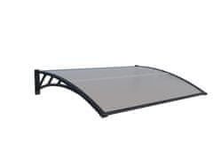 IWHOME Nadstrešek za Vhod ARTEMIS B-H, Prozoren, 100x150 cm, Polikarbonat