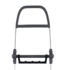 Rolser Zložljiv nakupovalni voziček s 6 kolesi I-Max Star (43 litrov), črn z belim vzorcem
