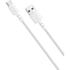 Anker Select+ podatkovni kabel, USB-A na USB-C, 0.9 m, bel (ANKIP-A8022H21)