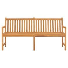 Vidaxl Vrtna klop 180 cm trdna tikovina