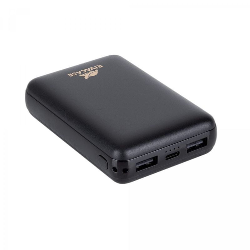 RivaCase VA2410 prenosna baterija, 10000 mAh, črna | mimovrste=)