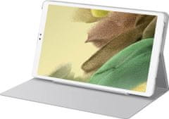 Samsung Galaxy Tab A7 Lite ovitek, preklopni, srebrn