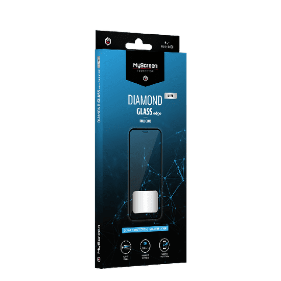  Diamond Lite zaščitno kaljeno steklo za iPhone 7 / 8 / SE 2020, Edge Full Glue 