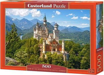 Castorland Puzzle Pogled na grad Neuschwanstein 500 kosov