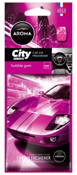AROMA CAR osvežilec MESTO ŽVEČILNI GUMI