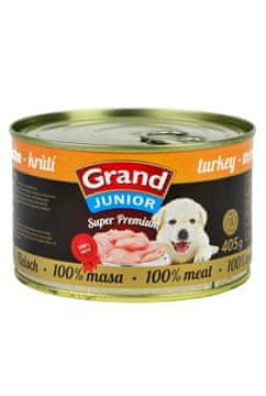 GRAND Dog Cons. Superpremium Junior puran 405g