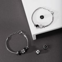 Morellato Elegantna črna kristalna perla SCZ1203