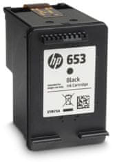 HP 653 kartuša, črna, 360 strani (3YM75AE)