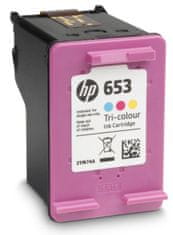 HP 653 kartuša, barvna, 200 strani (3YM74AE)