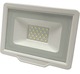 Optonica LED stenski reflektor 50W 4000lm 6000k IP65 beli