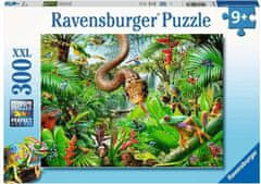 Ravensburger Puzzle Ozemlje plazilcev in dvoživk XXL 300 kosov