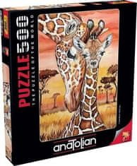 AnaTolian Puzzle Žirafe 500 kosov