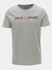 Jack&Jones Moška Corp Majica Siva S