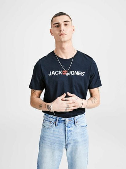 Jack&Jones Moška Corp Majica Modra
