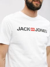 Jack&Jones Moška Corp Majica Bela M