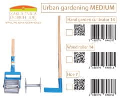 ZAKLADNICA DOBRIH I.  Urban gardening SREDNJI 3V1 + DARILO ROKAVICE Z KREMPLJI