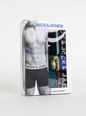 Jack&Jones Moška Flower Oprijete boksarice 3 Piece Modra XL