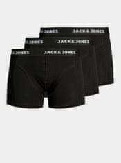Jack&Jones Moška Anthony Oprijete boksarice 3 Piece Črna XL