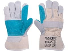 Extol Premium Delovne rokavice Extol Premium 9964 usnjene rokavice debele s podlogo dlani, velikost 10&quot