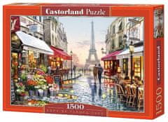 Castorland Puzzle Cvetličarna v Parizu 1500 kosov