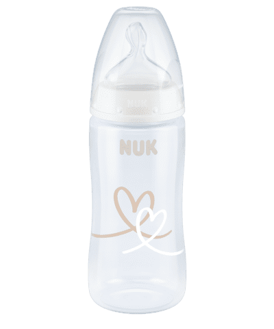 Nuk NUK otroška steklenička Mickey z regulacijo temperature 300 ml - modra