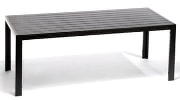 IWHOME VIGO XL Vrtna Miza Antracit - Hliník & Artwood Oblikovanje