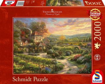 Schmidt Puzzle Hiša pri vinogradu 2000 kosov