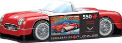 EuroGraphics Sestavljanka v pločevinasti škatli Corvette 550 kosov