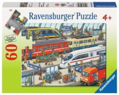 Ravensburger Puzzle Železniška postaja 60 kosov