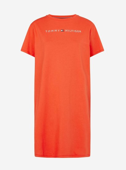 Tommy Hilfiger Ženska Obleka Oranžna