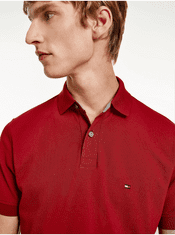 Tommy Hilfiger Moška Polo majica Rdeča M