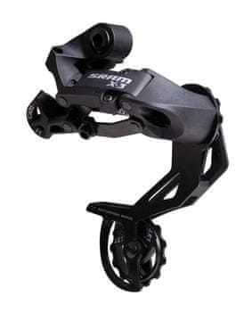 Sram MTB prestavna ročica 9/8/7k X.3 z dolgim vodilom črna
