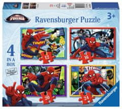 Ravensburger Puzzle Spiderman 4 v 1 (12,16,20,24 kosov)