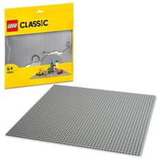 LEGO Classic 11024 podloga za sestavljanje, siva