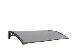 IWHOME Nadstrešek za vhod ARTEMIS B-C 150x80cm - UV odporen polikarbonat