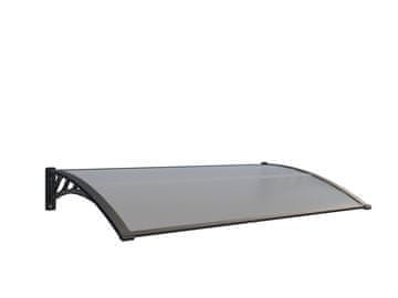 IWHOME Nadstrešek za vhod ARTEMIS B-C 150x80cm - UV odporen polikarbonat