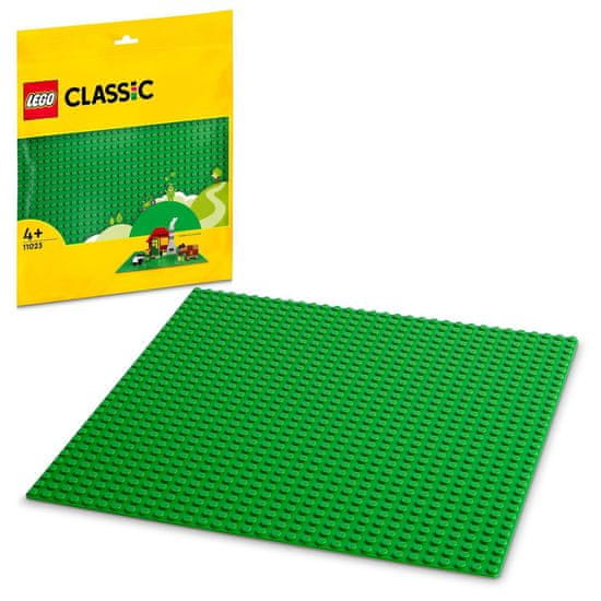 LEGO Classic 11023 podloga za sestavljanje, zelena