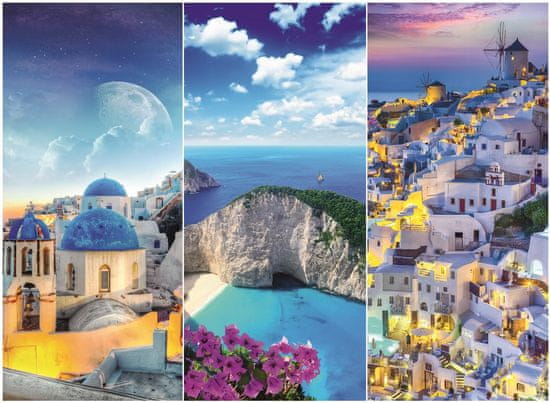 Trefl Puzzle Počitnice v Grčiji 3000 kosov