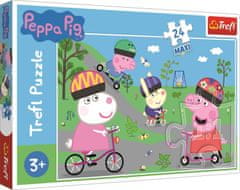 Trefl Puzzle Peppa Pig: Active day MAXI 24 kosov