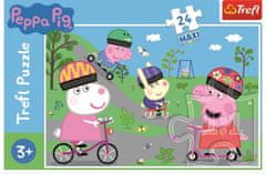 Trefl Puzzle Peppa Pig: Active day MAXI 24 kosov