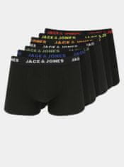 Jack&Jones Moška Basic Oprijete boksarice 7 Piece Črna XXL