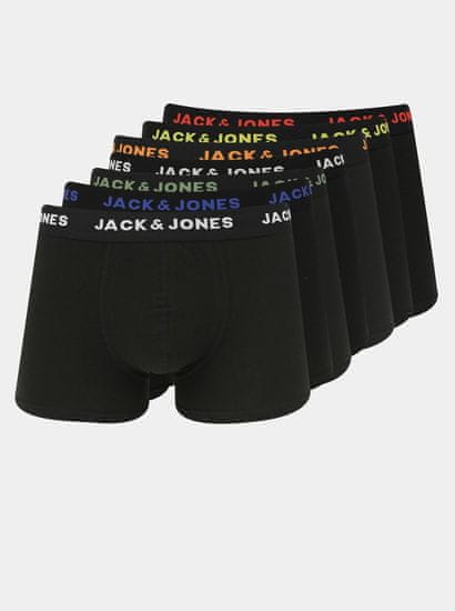 Jack&Jones Moška Basic Oprijete boksarice 7 Piece Črna