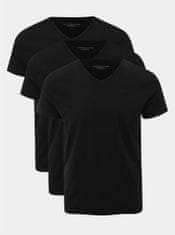 Tommy Hilfiger Moška Spodnje majice brez rokavov 3 Piece Črna M