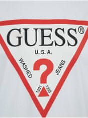 Guess oška Original Logo ajica Bela XXL