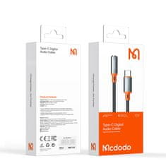 Mcdodo MCDODO CASTLE SERIES USB-C MINI JACK ADAPTER Z DAC CA-7561