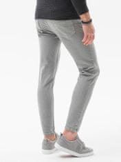 OMBRE moške jeans hlače Eldgh siva XL